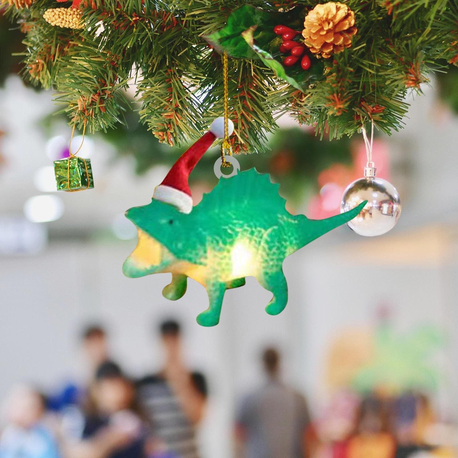 Lovely Christmas Home Decor Acrylic Pendant In The Car