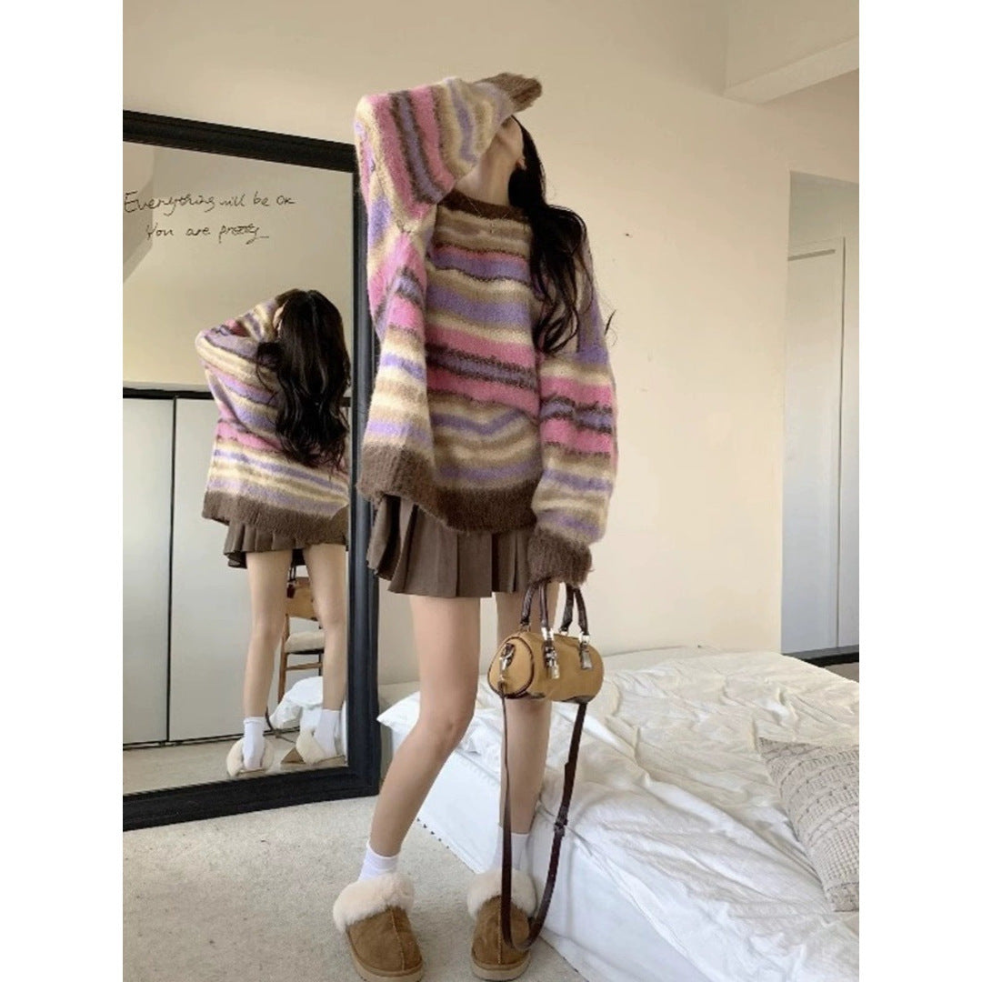 Korean Style Idle Style Sweater Top