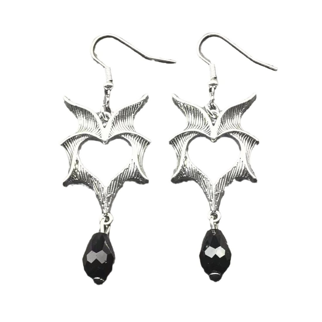 Creative Fashion Halloween Retro Wings Jewelry Earrings