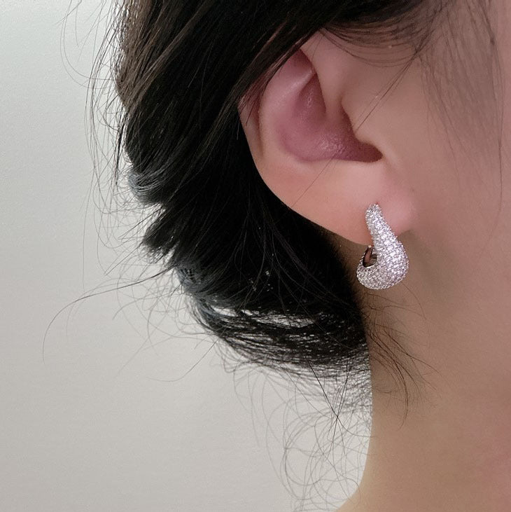 Female Niche High Sense Water Drop Earrings