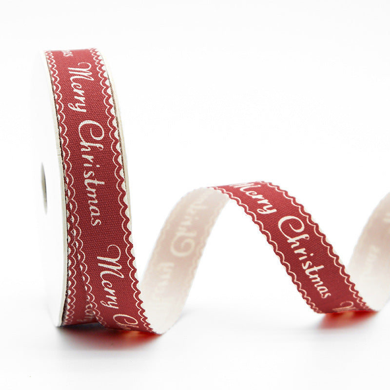 Cotton Printing Packaging Tape DIY Handmade Material Clothing Accessories