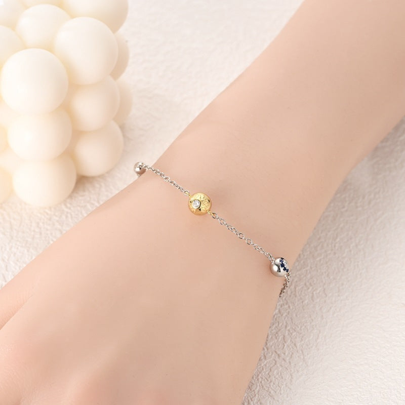 Colorful Feather Bracelet Adjustable Silver Plated High Sense Dreamcatcher