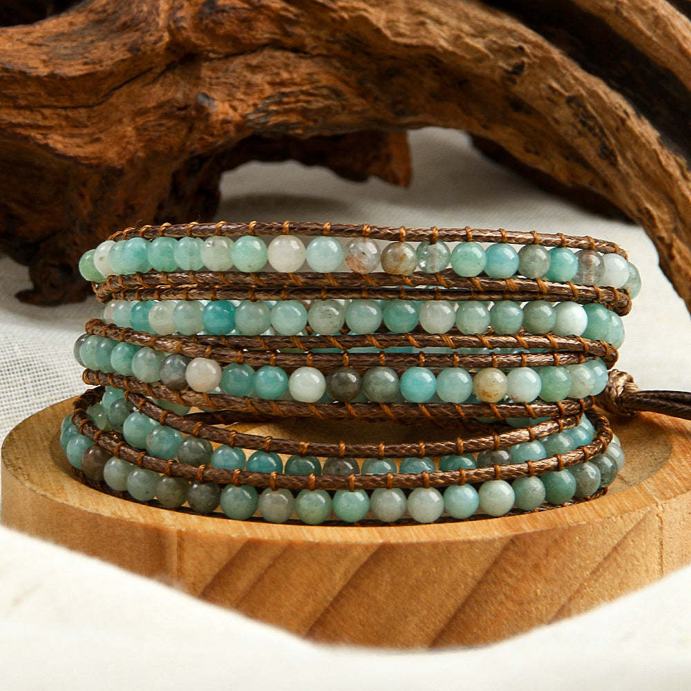 Women's Adjustable 5-row Winding Bracelet