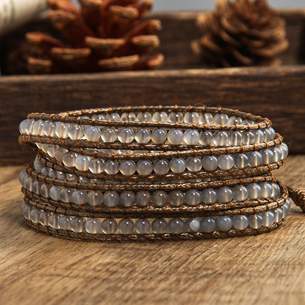 Women's Adjustable 5-row Winding Bracelet