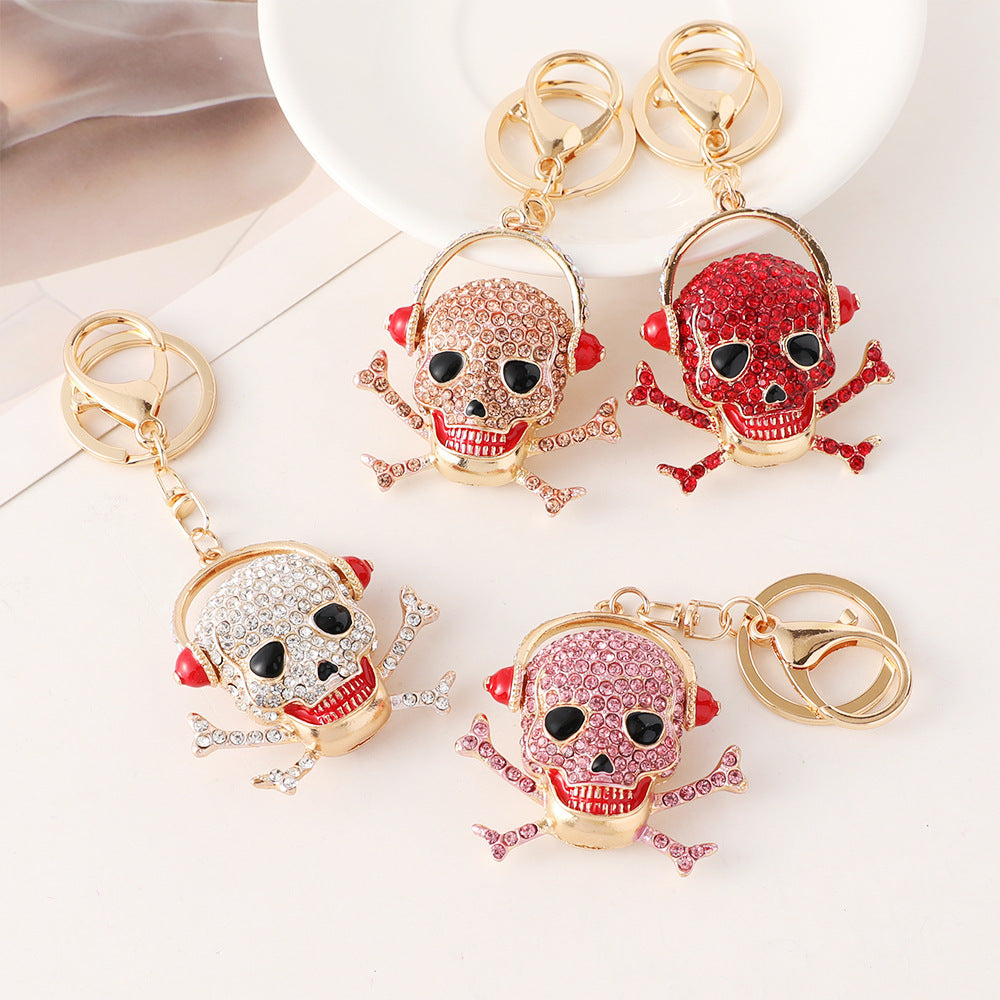 Creative And Versatile Skeleton Car Keychain Pendant