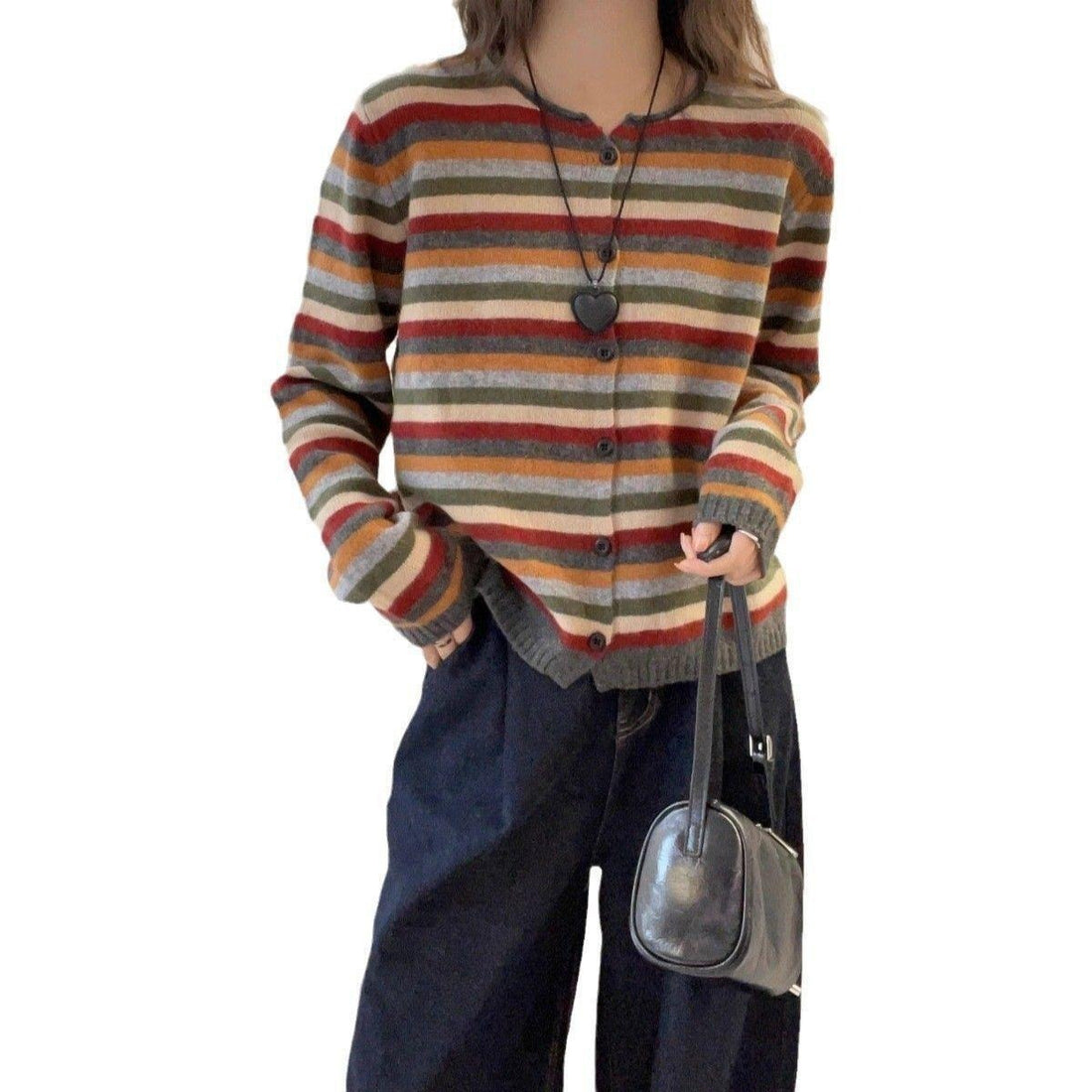 Fashionable Stylish Versatile Sweater Coat Tide