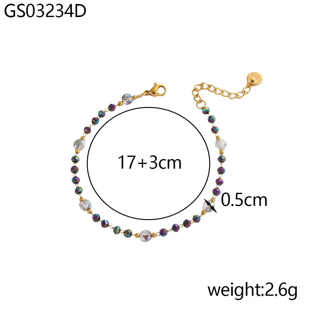 Color Braid Rope Pendant High-grade Bracelet