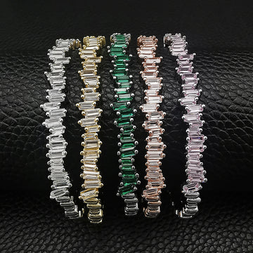 Zircon Women's Simple And Stylish Personality Bracelet