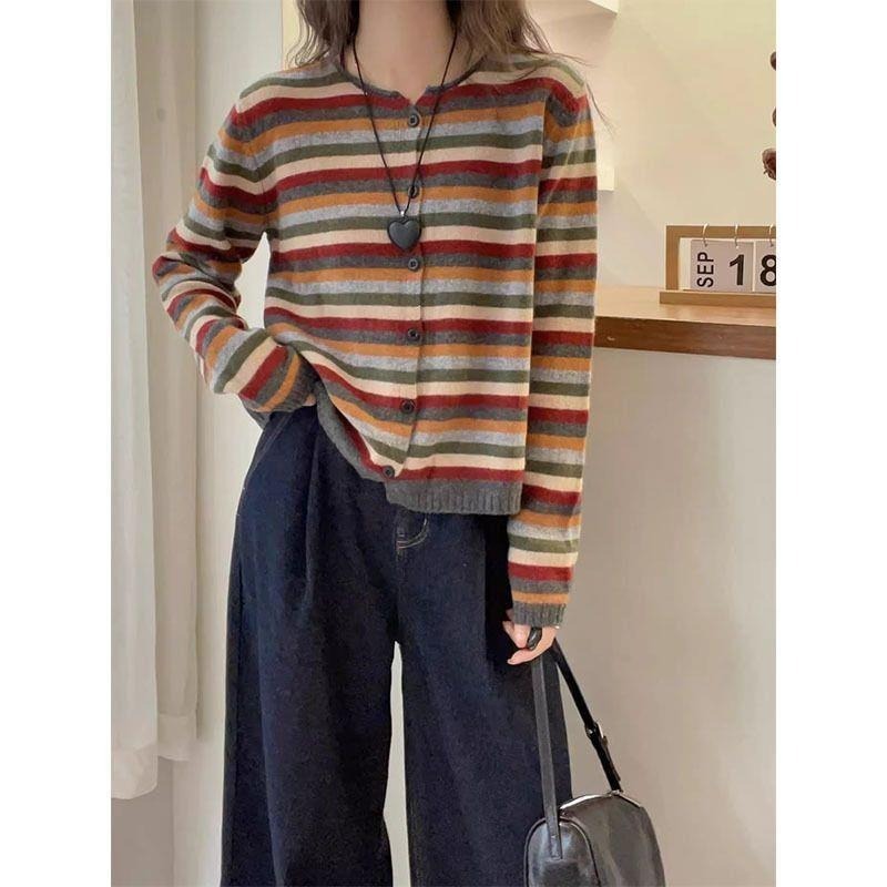 Fashionable Stylish Versatile Sweater Coat Tide