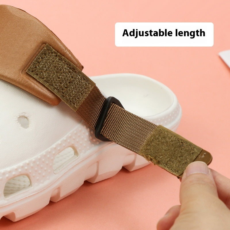 Velcro Removable Hole Shoes Shoe Buckle Accessories