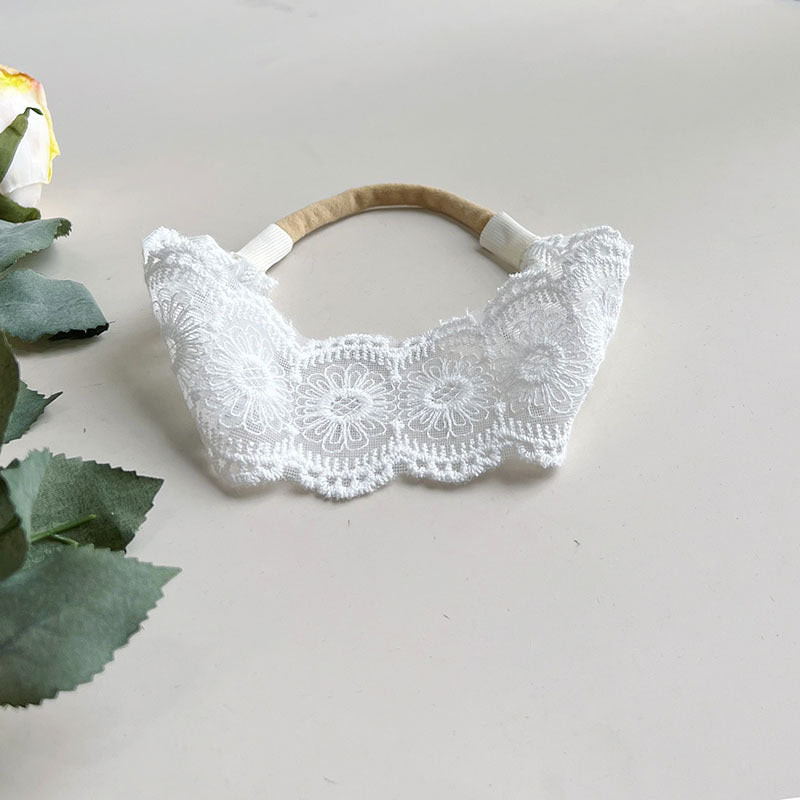 Children's Hair Accessories Lace Elastic Headband