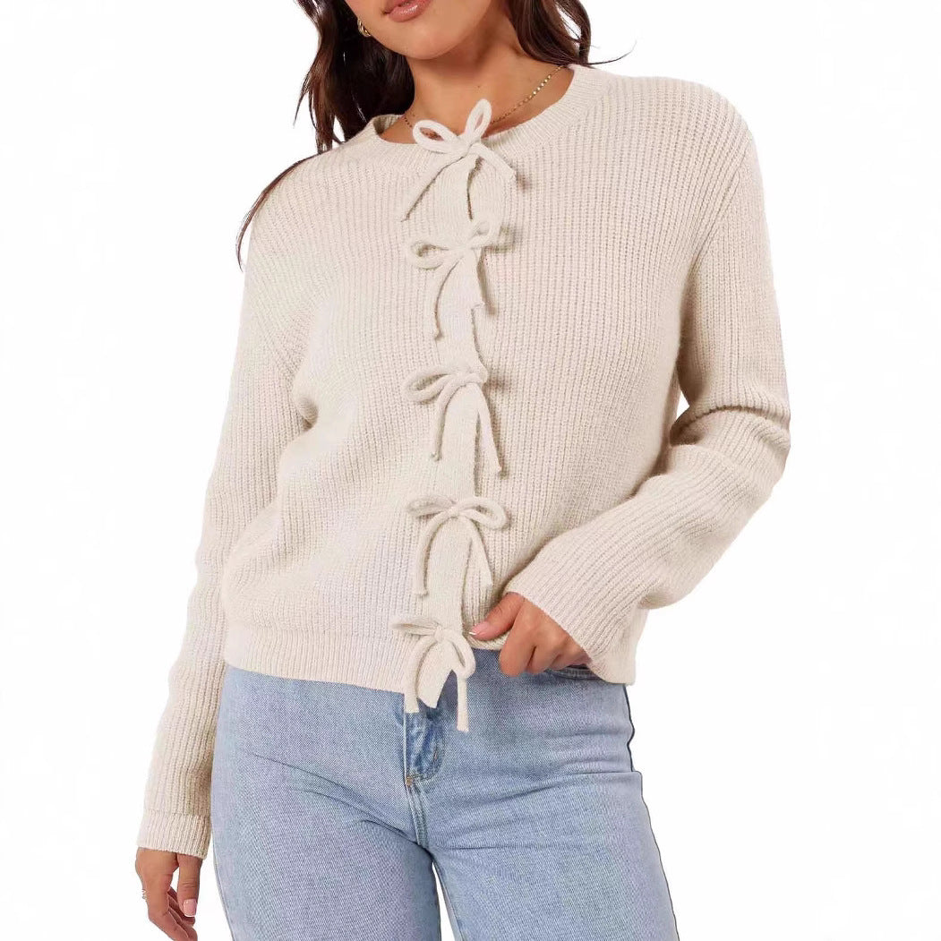 Fashionable And Comfortable Woolen Cardigan Long Sleeve