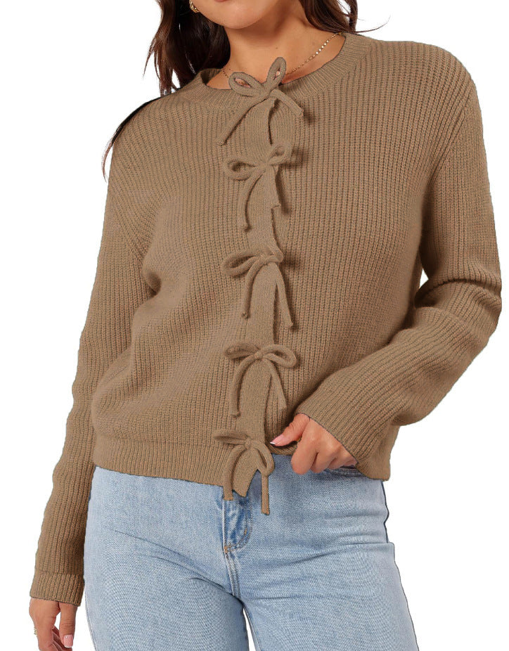 Fashionable And Comfortable Woolen Cardigan Long Sleeve