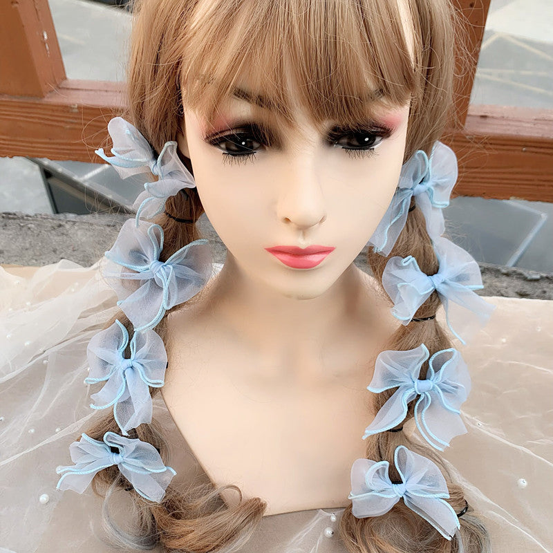Bridal Hair Accessories Full Diamond Water Drop Forehead  Collar