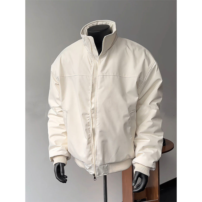 Coach Jacket Men's Stand Collar Motorcycle Baseball Uniform