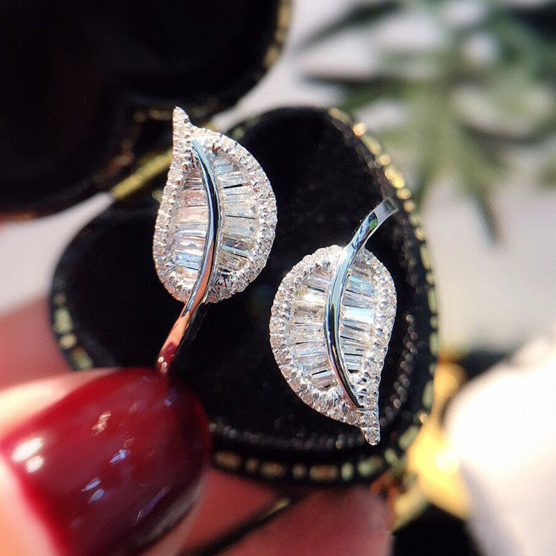 Fashion Personality Leaves Open Ring For Women