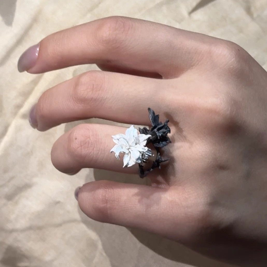 Bipolar Disorder French Simplicity Versatile High-grade Ring