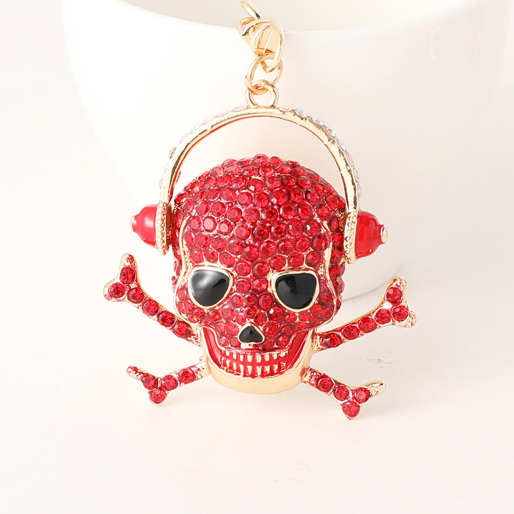 Creative And Versatile Skeleton Car Keychain Pendant