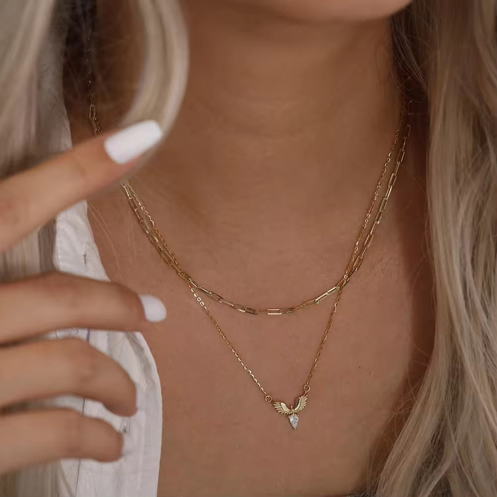 All-match Premium Simple Personality Niche Design Eagle Chain