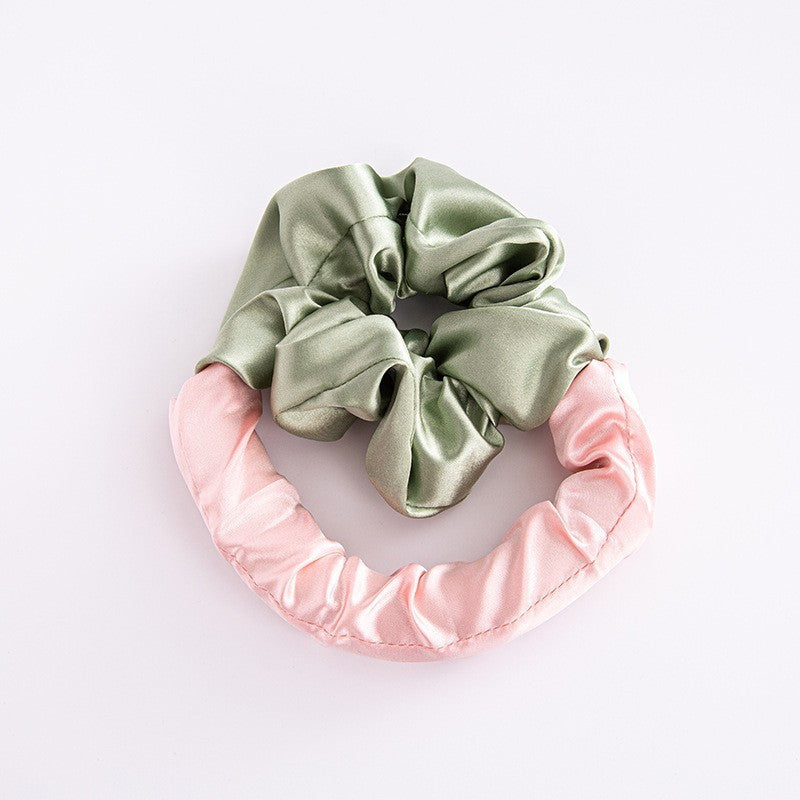 New Bandeau Accessories Style Pallet Fashion Commuter Hair Band Large Intestine Hair Ring Seamless Portable Sleep