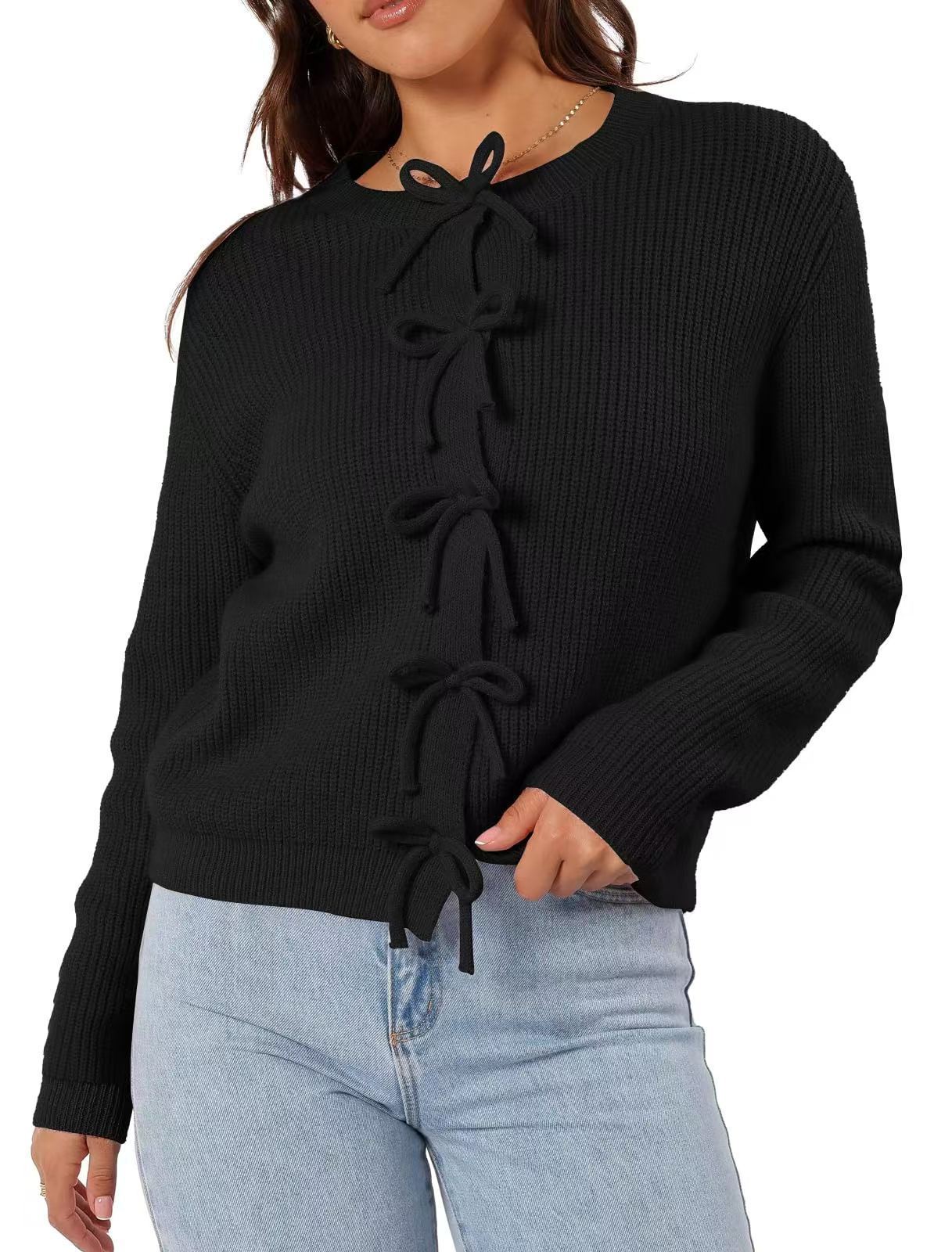 Fashionable And Comfortable Woolen Cardigan Long Sleeve