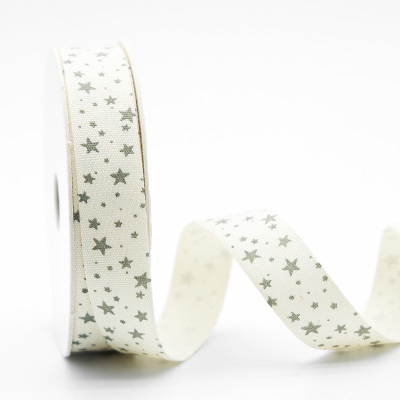 Cotton Printing Packaging Tape DIY Handmade Material Clothing Accessories