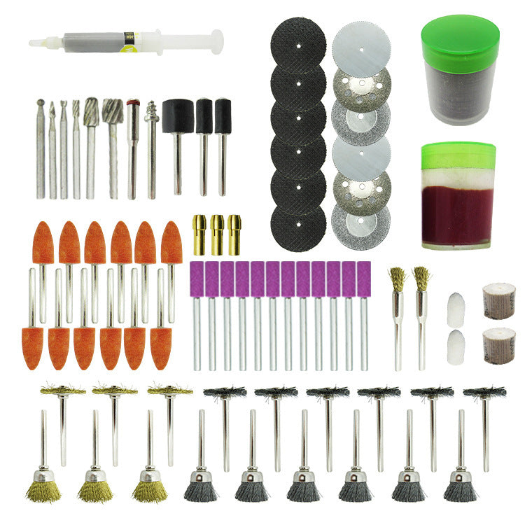 217 Pieces Electric Grinder Accessories Bags Can Be Cut, Polished And Derusted