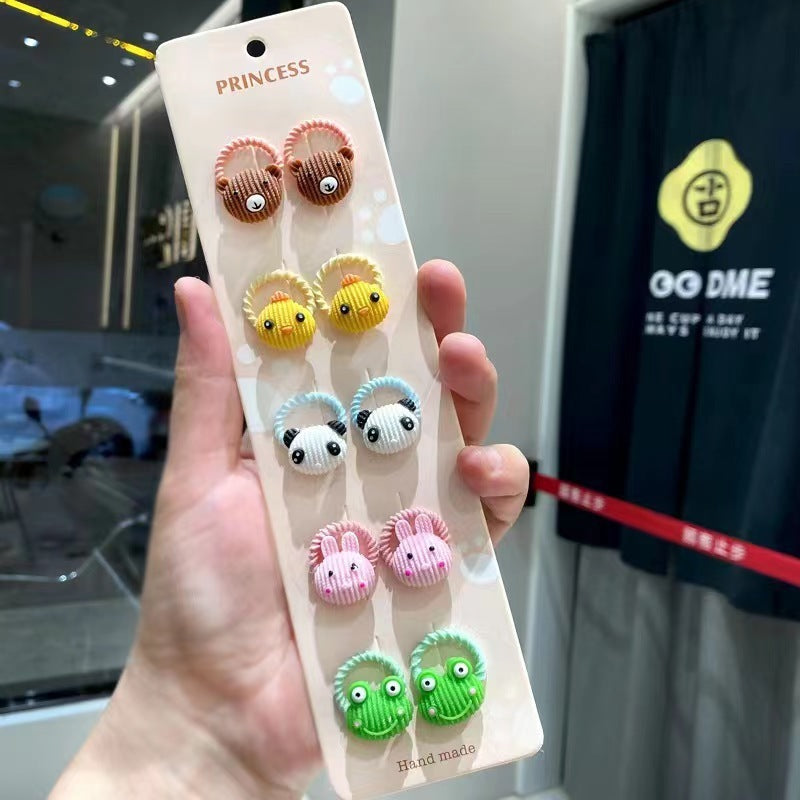 Summer Baby Resin Hair Accessories Toddler Hair Rope