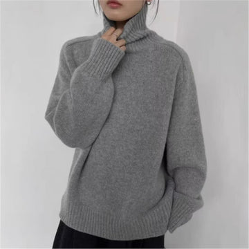 New High Neck Woolen Sweater For Women