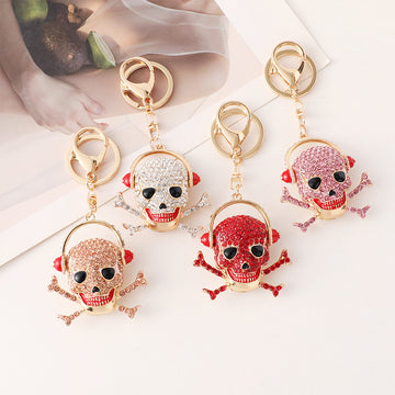 Creative And Versatile Skeleton Car Keychain Pendant