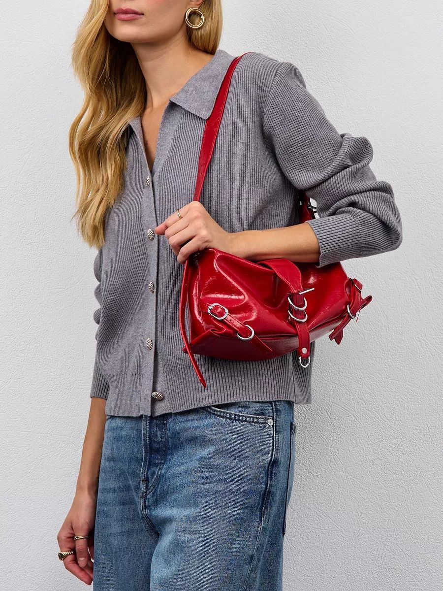 Women's V-neck Casual Fashionable Knitted Cardigan