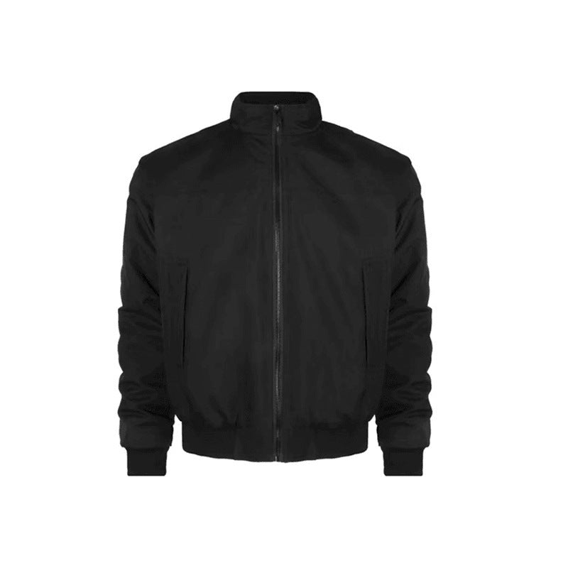 Coach Jacket Men's Stand Collar Motorcycle Baseball Uniform