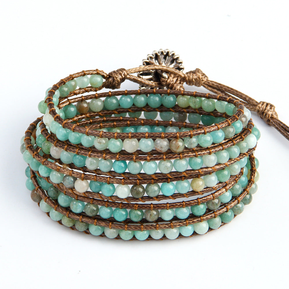 Women's Adjustable 5-row Winding Bracelet